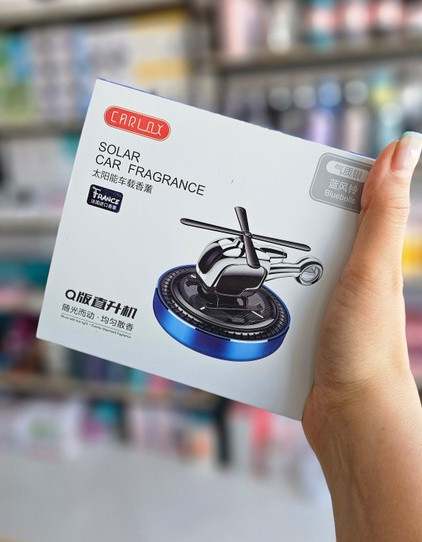 خوشبو کننده ماشین خورشیدی کارلوکس Carlux HELICOPTER طرح هلیکوپتر
