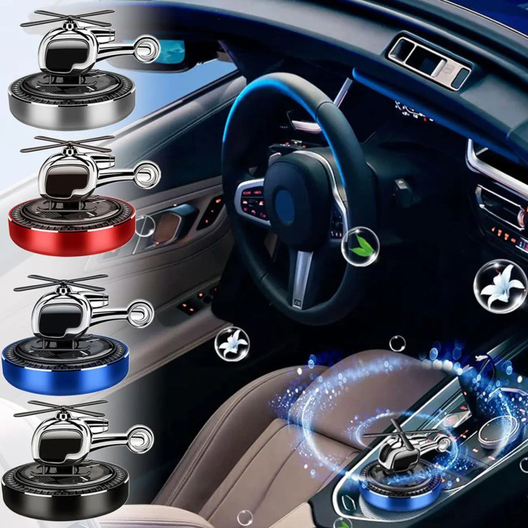 خوشبو کننده ماشین خورشیدی کارلوکس Carlux HELICOPTER طرح هلیکوپتر