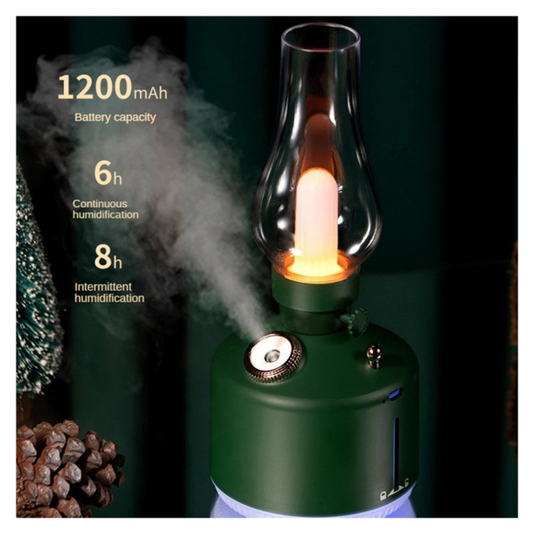 بخور سرد و چراغ خواب فانوسی مدل RM-0602-1 شارژی